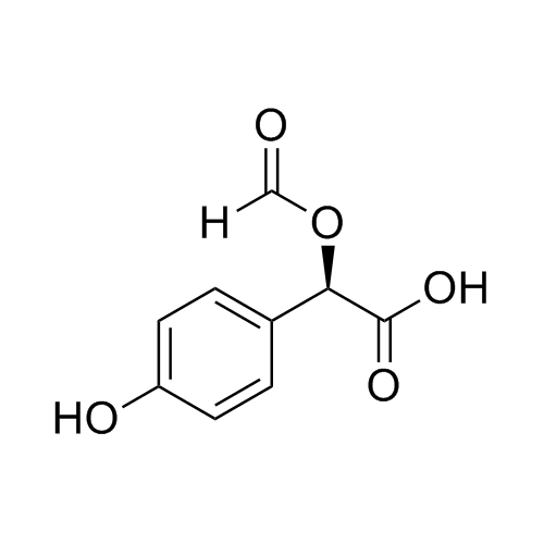 Picture of (R)-2-(formyloxy)-2-(4-hydroxyphenyl)acetic acid