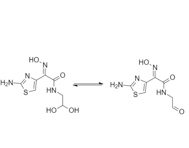 Show details for Thiazolylacetylglycine Oxime Acetal (Purity >90%) Picture of Thiazolylacetylglycine Oxime Acetal (Purity >90%)