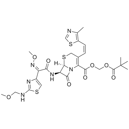 Picture of cefditoren, methoxymethyl