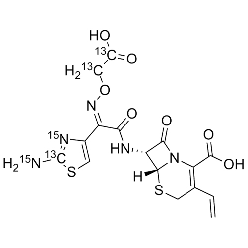Picture of Cefixime-13C3-15N2