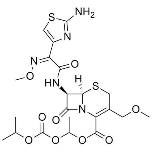 Picture of Cefpodoxime Proxetil (Mixture of Diastereomers)