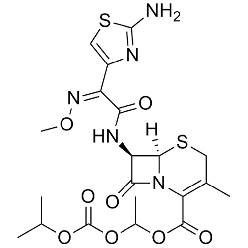 Picture of Cefpodoxime Proxetil EP Impurity B (Mixture of Diastereomers)