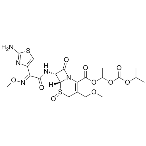 Picture of Cefpodoxime Proxetil Impurity K (Mixture of Diastereomers)