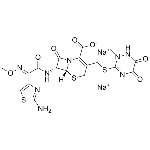 Picture of Ceftriaxone EP Impurity A Disodium Salt