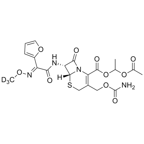 Picture of Cefuroxime Impurity B (E-Cefuroxime Axetil)-d3