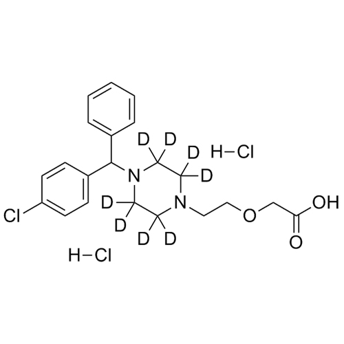 Show details for Cetirizine-d8 DiHCl Picture of Cetirizine-d8 DiHCl