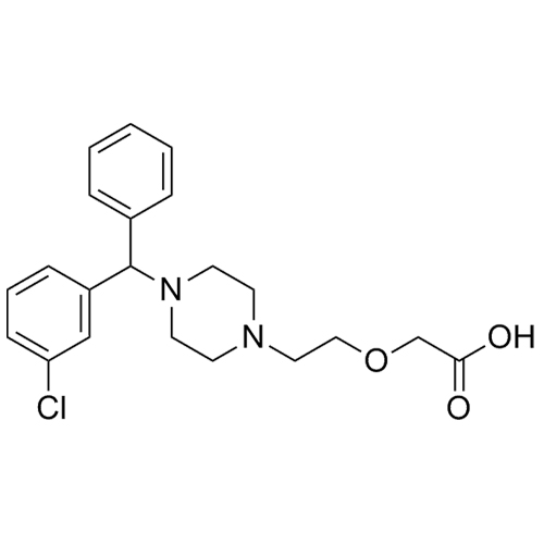 Show details for Cetirizine 3-Chloro Impurity Picture of Cetirizine 3-Chloro Impurity