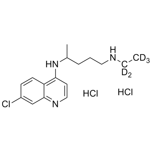 Picture of Desethyl Chloroquine-d5 HCl