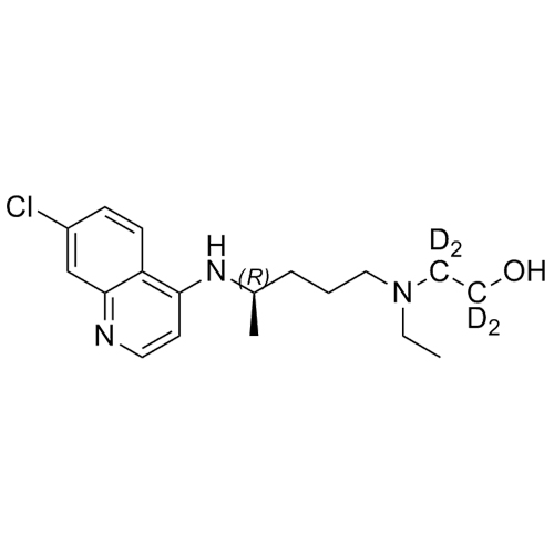 Picture of R-Hydroxychloroquine-d4