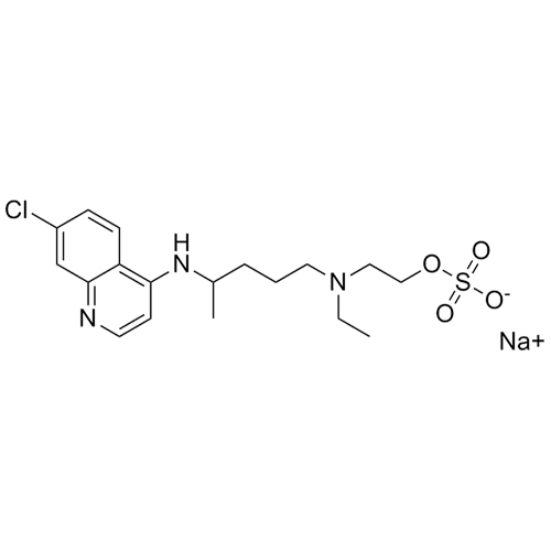 Picture of Hydroxychloroquine O-Sulfate Sodium Salt