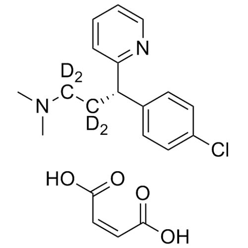 Picture of (S)-Chlorpheniramine-d6 Maleate Salt