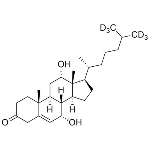 Picture of 7a,12a-Dihydroxycholest-4-en-3-one-d6