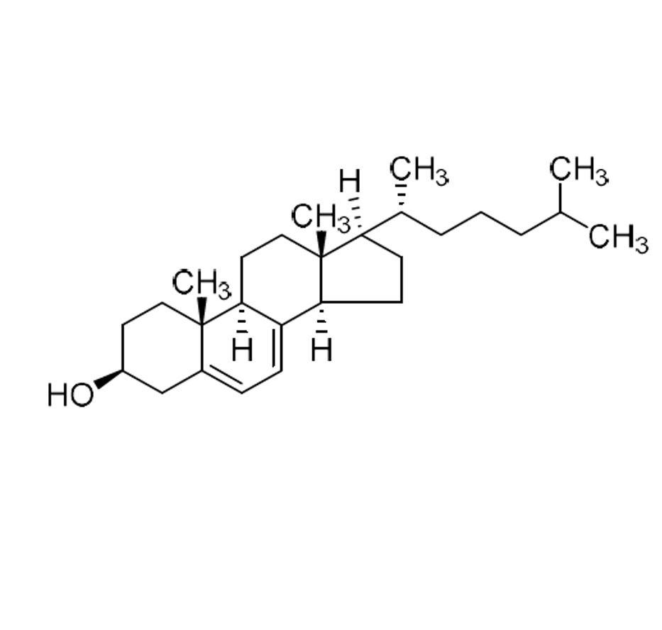 Picture of Cholecalciferol EP Impurity B (3-beta-7-Dehydro Cholesterol   (Cholesta-5,7-dien-3-beta-ol))
