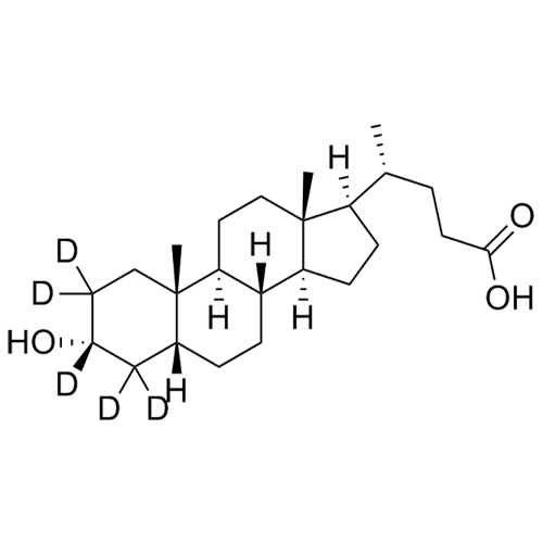 Picture of Lithocholic-2,2,3,4,4-d5 Acid