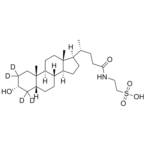 Picture of Taurolithocholic-d4 Acid