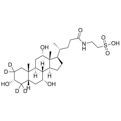 Picture of Taurocholic-2,2,4,4-D4 Acid