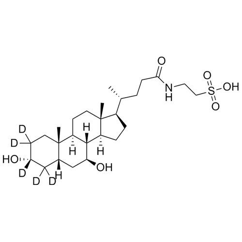 Show details for Tauroursodeoxycholic-d5 Acid Picture of Tauroursodeoxycholic-d5 Acid