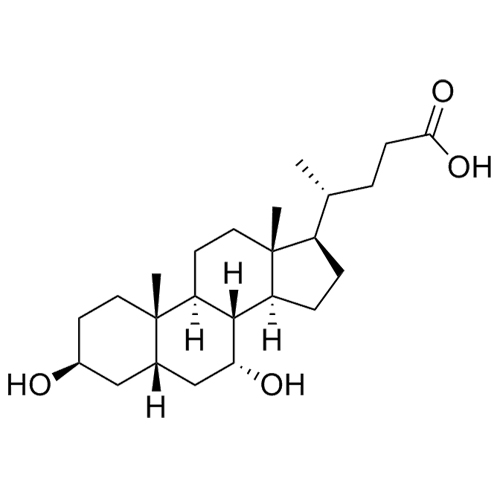 Picture of (3ß,7?-dihydroxy-5ß-cholan-24-oic acid)
