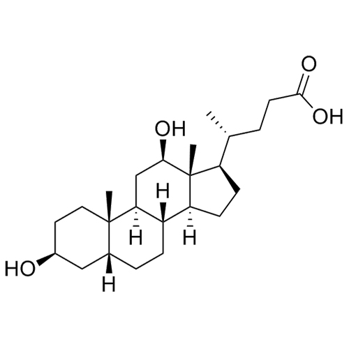 Picture of (3b,5b,12b)- 3,12 dihydroxy- Cholan-24-oic Acid