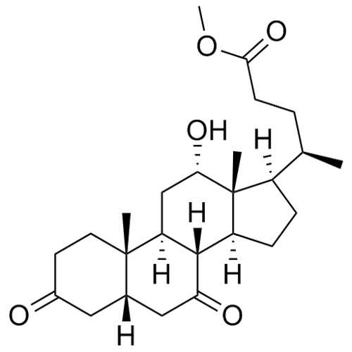 Picture of 3,7-diketo, 12-hydroxy methyl ester of Cholic Acid