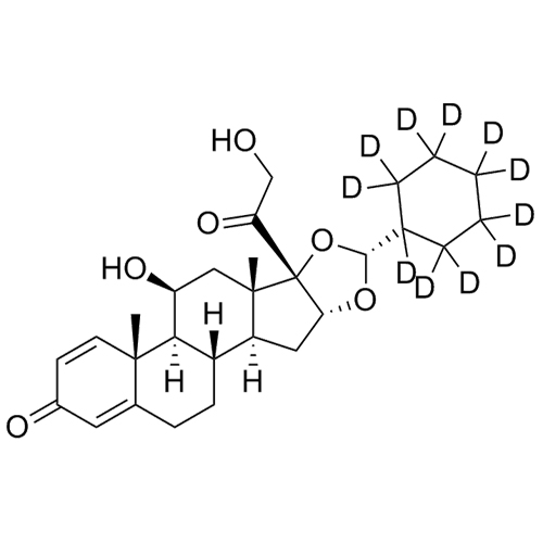 Show details for 21-Desisobutyryl Ciclesonide-D11 Picture of 21-Desisobutyryl Ciclesonide-D11