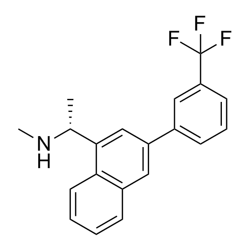 Picture of (R)-N-methyl-1-(3-(3-(trifluoromethyl)phenyl)naphthalen-1-yl)ethanamine