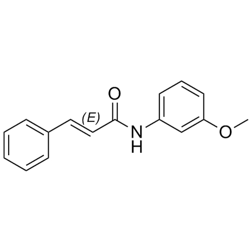 Show details for (E)-N-(3-methoxyphenyl) Cinnamamide Picture of (E)-N-(3-methoxyphenyl) Cinnamamide