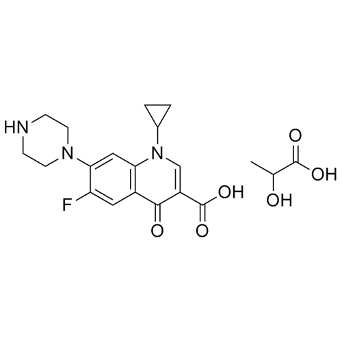 Show details for Ciprofloxacin Lactate Picture of Ciprofloxacin Lactate