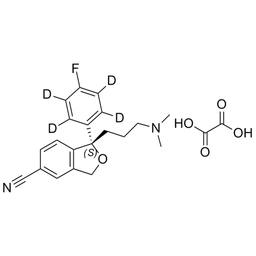 Show details for (S)-Citalopram-d4 Oxalate Picture of (S)-Citalopram-d4 Oxalate