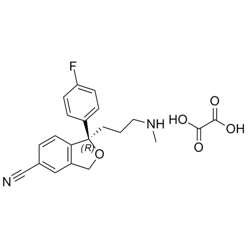 Show details for N-Desmethyl (R)-Citalopram Oxalate Picture of N-Desmethyl (R)-Citalopram Oxalate