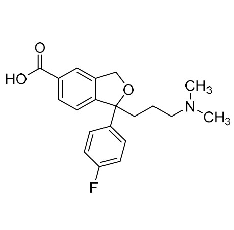 Show details for Citalopram Carboxylic Acid Impurity Picture of Citalopram Carboxylic Acid Impurity