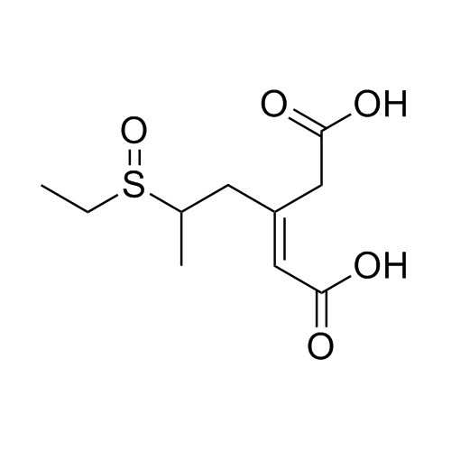 Picture of 3-(2-(ethylsulfinyl)propyl)pent-2-enedioic acid