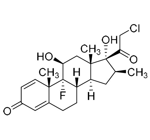 Show details for Clobetasol (Betamethasone EP Impurity B, Clobetasol Propionate EP Impurity G) Picture of Clobetasol (Betamethasone EP Impurity B, Clobetasol Propionate EP Impurity G)