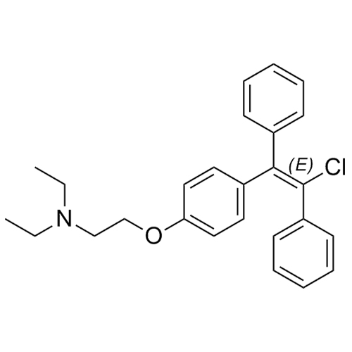 Picture of trans-Clomiphene (Enclomiphene)