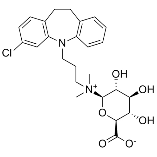 Show details for Clomipramine N-Glucuronide Picture of Clomipramine N-Glucuronide