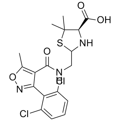 Picture of Dicloxacillin Sodium EP Impurity B (Mixture of Diastereomers)