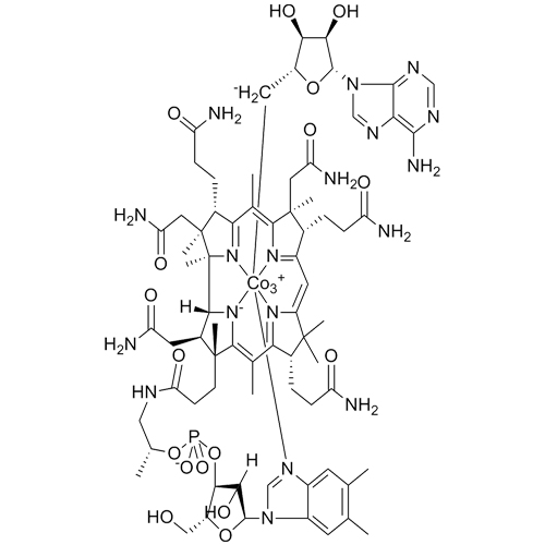 Picture of Cobamamide (Dibencozide, Coenzyme B12)