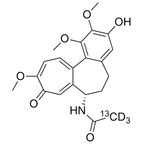Show details for 3-Demethyl Colchicine-13C-d3 Picture of 3-Demethyl Colchicine-13C-d3
