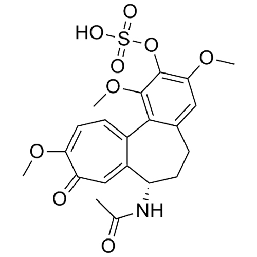 Show details for 2-Demethyl Colchicine Sulfate Picture of 2-Demethyl Colchicine Sulfate