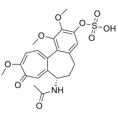 Show details for 3-Demethyl Colchicine Sulfate Picture of 3-Demethyl Colchicine Sulfate