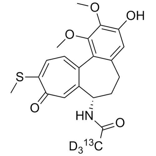 Show details for 3-Demethyl-Thiocolchicine-13C-d3 Picture of 3-Demethyl-Thiocolchicine-13C-d3