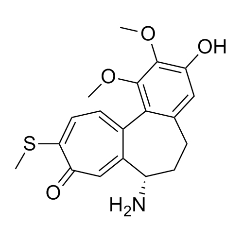 Show details for N-Desacetyl 3-Demethyl Thiocolchicine Picture of N-Desacetyl 3-Demethyl Thiocolchicine