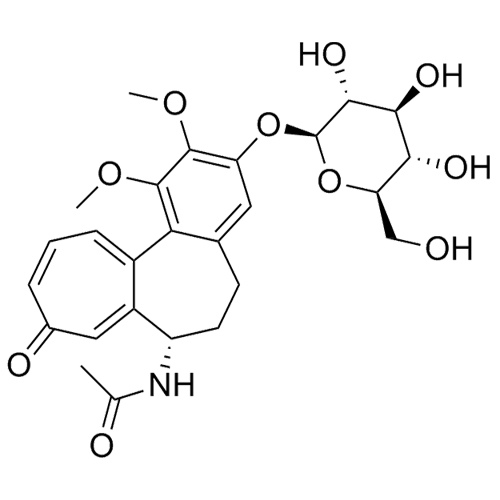 Show details for Thiocolchicoside EP Impurity H (10-Demethoxy Colchicoside) Picture of Thiocolchicoside EP Impurity H (10-Demethoxy Colchicoside)