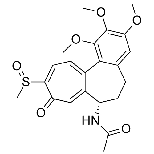 Show details for Thiocolchicine S-Oxide (Mixture of Diastereomers) Picture of Thiocolchicine S-Oxide (Mixture of Diastereomers)