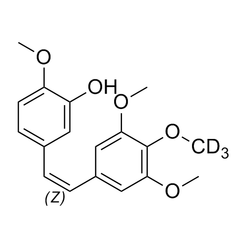 Show details for Combretastatin A4-d3 Picture of Combretastatin A4-d3