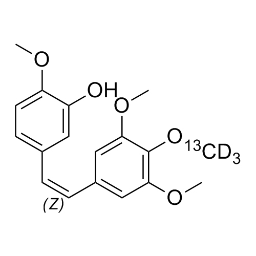 Show details for Combretastatin A4-13C-d3 Picture of Combretastatin A4-13C-d3