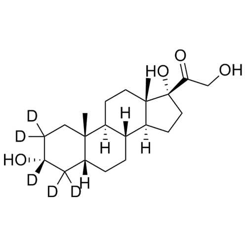 Picture of Tetrahydro-11-deoxy Cortisol-d5