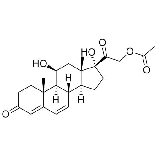 Picture of 6-Dehydrocortisol Acetate
