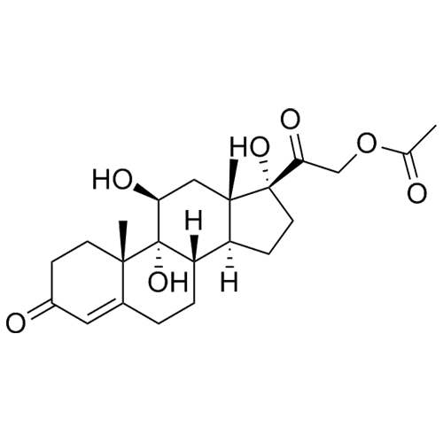 Picture of 9 Alpha Hydroxy Hydrocortisone Acetate