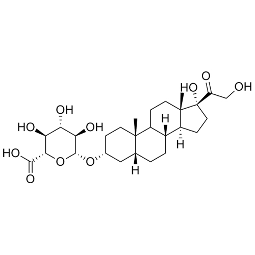 Picture of Tetrahydro-11-deoxy Cortisol 3-O-beta-D-Glucuronide